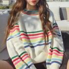 Rainbow Stripe Sweater