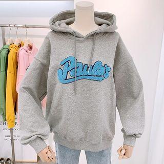 Long-sleeve Patched Hoodie