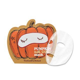 Too Cool For School - Pumpkin 24k Gold Mask 1pc 25g