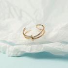 Knot Open Ring Gold - One Size