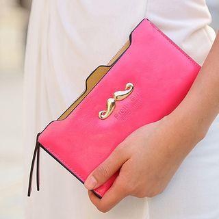 Moustache-accent Long Wallet
