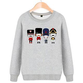 Solider Print Short Sleeve T-shirt