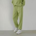 [nefct] Fleece Jogger Pants Green - One Size
