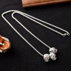 Skeleton Pendant Necklace As Shown In Figure - One Size