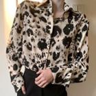 Print Shirt Leopard - One Size