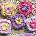 Floral Crochet Pouch / Diy Kit