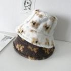 Bear Fleece Bucket Hat