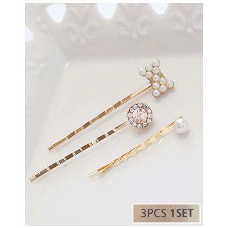 Set Of 3: Hair Pin