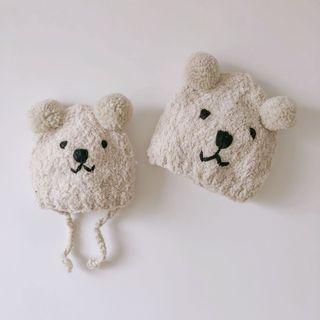 Family Matching Bear Beanie