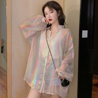 High-low Shirt As Shown In Figure - One Size