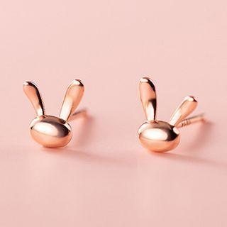 Rabbit Sterling Silver Earring
