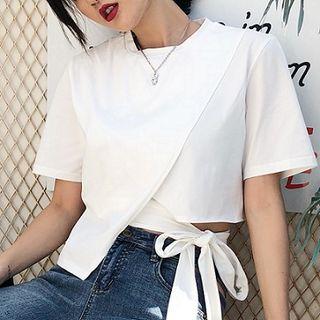Crop Short-sleeve T-shirt