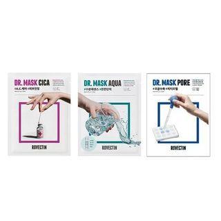 Rovectin - Dr. Mask Sheet Assorted Set 3 Pcs 3 Pcs