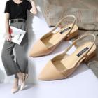 Plain Pointy Sandals