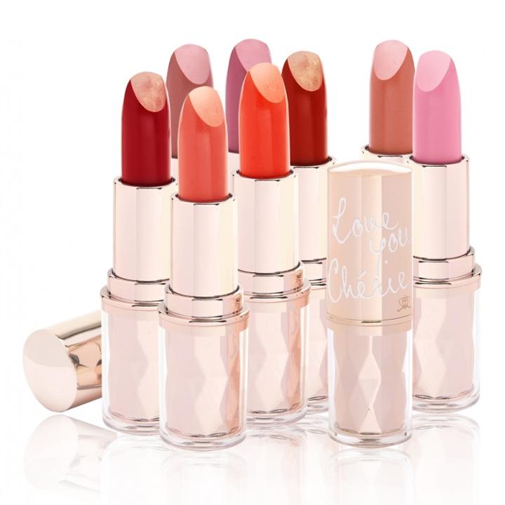 Bisous Bisous - Love You Cherie Lipstick - 8 Types