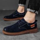 Lettering Tag Lace-up Shoes