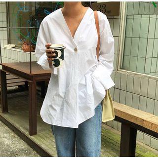 One-button Shirt