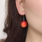 Cherry Dangle Earring 0422 - 1 Pair - Cherry - Red - One Size