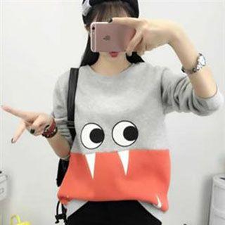 Monster Printed Pullover