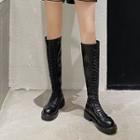 Lace-up Platform Boots (various Designs)