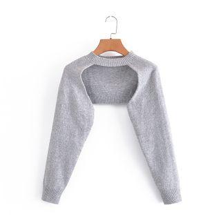 Knit Shrug Gray - S