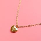 Star Heart Pendant Necklace 1 Pc - Necklace - Gold - One Size