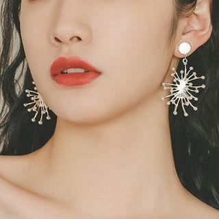 Faux Pearl Drop Earring 925 Sterling Silver - As Shown In Figure - One Size