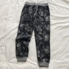 Drawstring-waist Floral Sweatpants