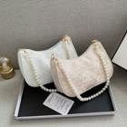 Faux Pearl Lace Hand Bag