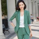 3/4-blazer / Dress Pants / Set
