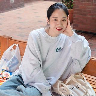 Logo Print Cotton Sweatshirt