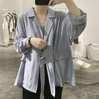Long-sleeve Ribbon Blazer