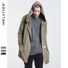Open-front Hooded Jacket