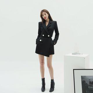 Office Look Set: Crop Blazer + Wrap Skort