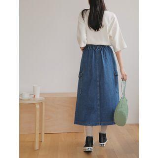 Crew Printed Long T-shirt