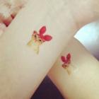 Cat Cat / Rabbit Print Waterproof Temporary Tattoo One Piece - One Size