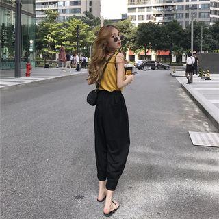 Plain Tank Top / Harem Pants
