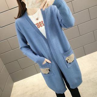 Cartoon Sheep Long Cardigan