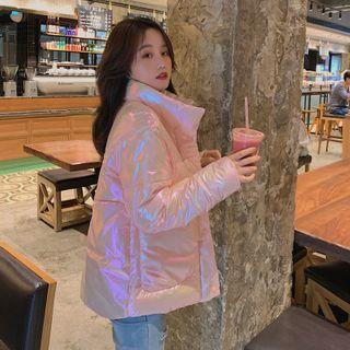 Iridescent Padded Coat
