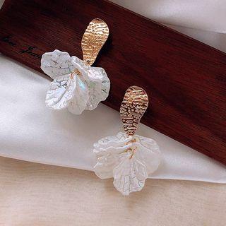 Petal Fringed Earring 1 Pair - As Shown In Figure - One Size
