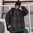 Plaid Oversize Pullover