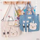 Applique Tote Bag / Badge / Bag Charm / Set