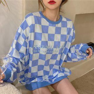 Loose-fit Long-sleeve Print Sweatshirt