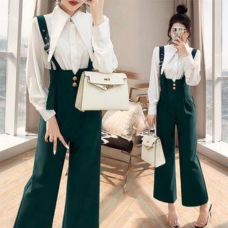 Set: Plain Shirt + Jumper Pants