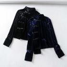 Traditional Chinese Velvet Shirt