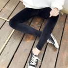 Velvet Leggings Black - One Size