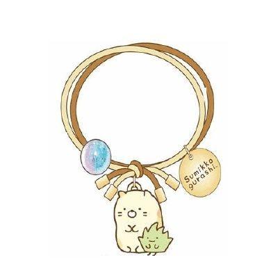 San-x Sumikko Gurashi Neko Mascot Pony Tail Hair Tie 2021 Edition 1 Pc