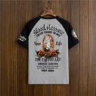 Raglan Printed Short-sleeve T-shirt
