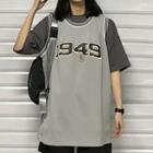 Numbering Tank Top Gray - One Size