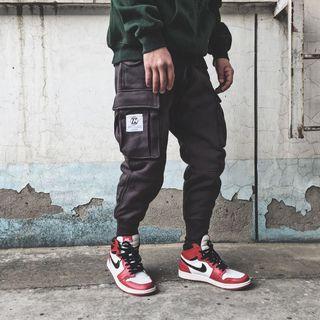 Harem Cargo Jogger Pants